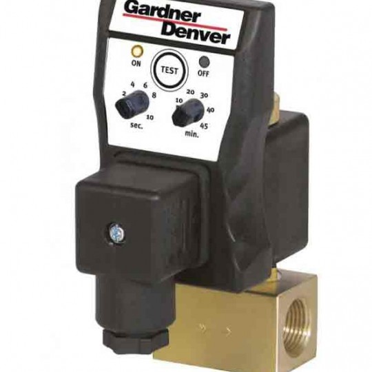 Electronic timer controlled   condensate drain GTDV & GTDC 