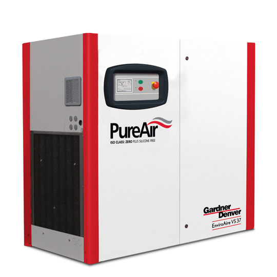 EnviroAire compressors with oil-free technology 