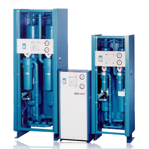 HED / ALD / MSD heatless desiccant compressed air dryers