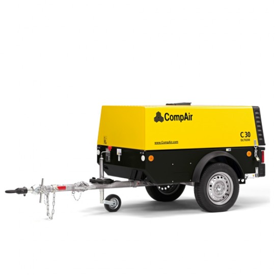 Portable compressors with capacity from 2,0 to 3,0 m3 / min