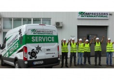 We represent a new warehouse complex of the company "Compressors International", which is located in Kiev.